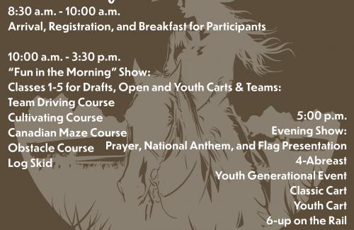2024 Box Elder county fair draft horse show august 20 tremonton utah free admission
