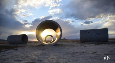Sun Tunnels in Box Elder County Photography by Ralph Bennett