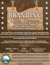 Branding the Legacy A 100 Year Love A Fair Kickoff Dance for Box Elder County Fair & Golden Spike Rodeo
